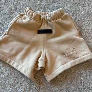 Essentials Kids Tan Shorts